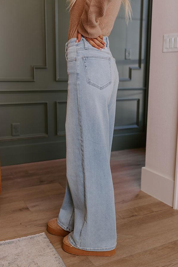 The Elliot High Waist Wide Leg Jean Product Image