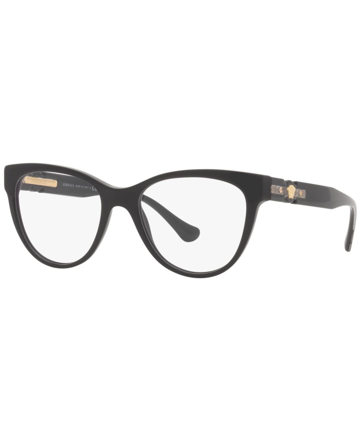 Versace VE3304 Womens Rectangle Eyeglasses - Transparent Pink Product Image