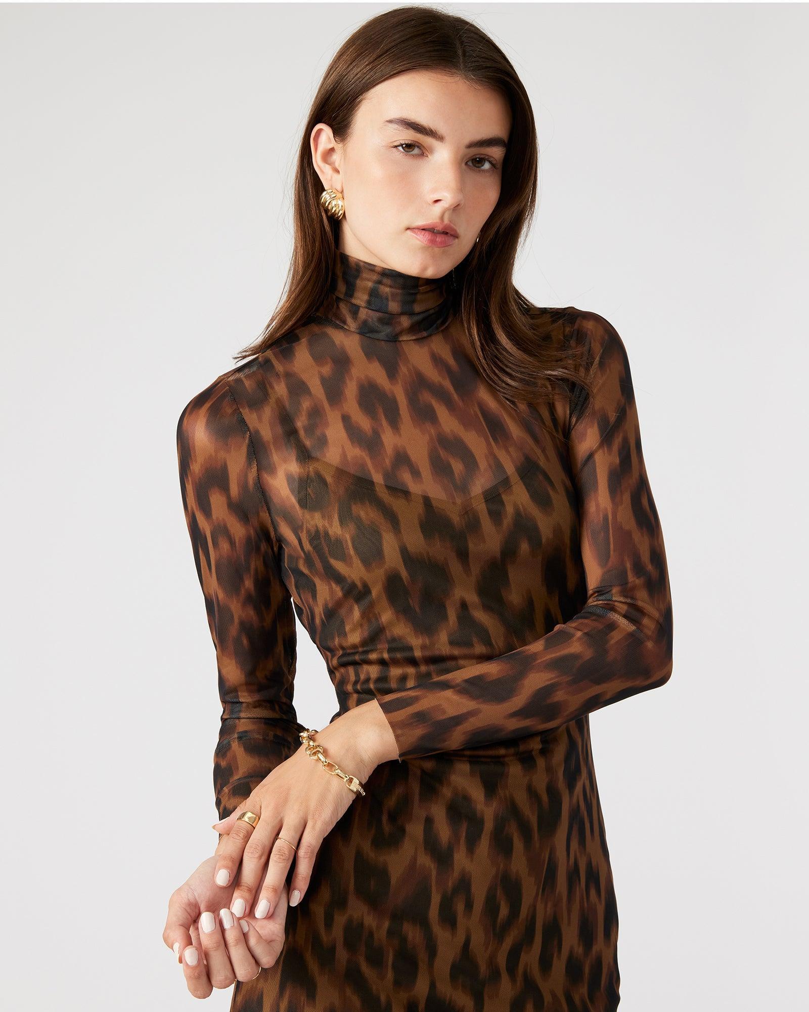 VIVIENNE DRESS LEOPARD Female Product Image