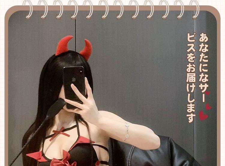 Devil Lingerie Costume Set Product Image