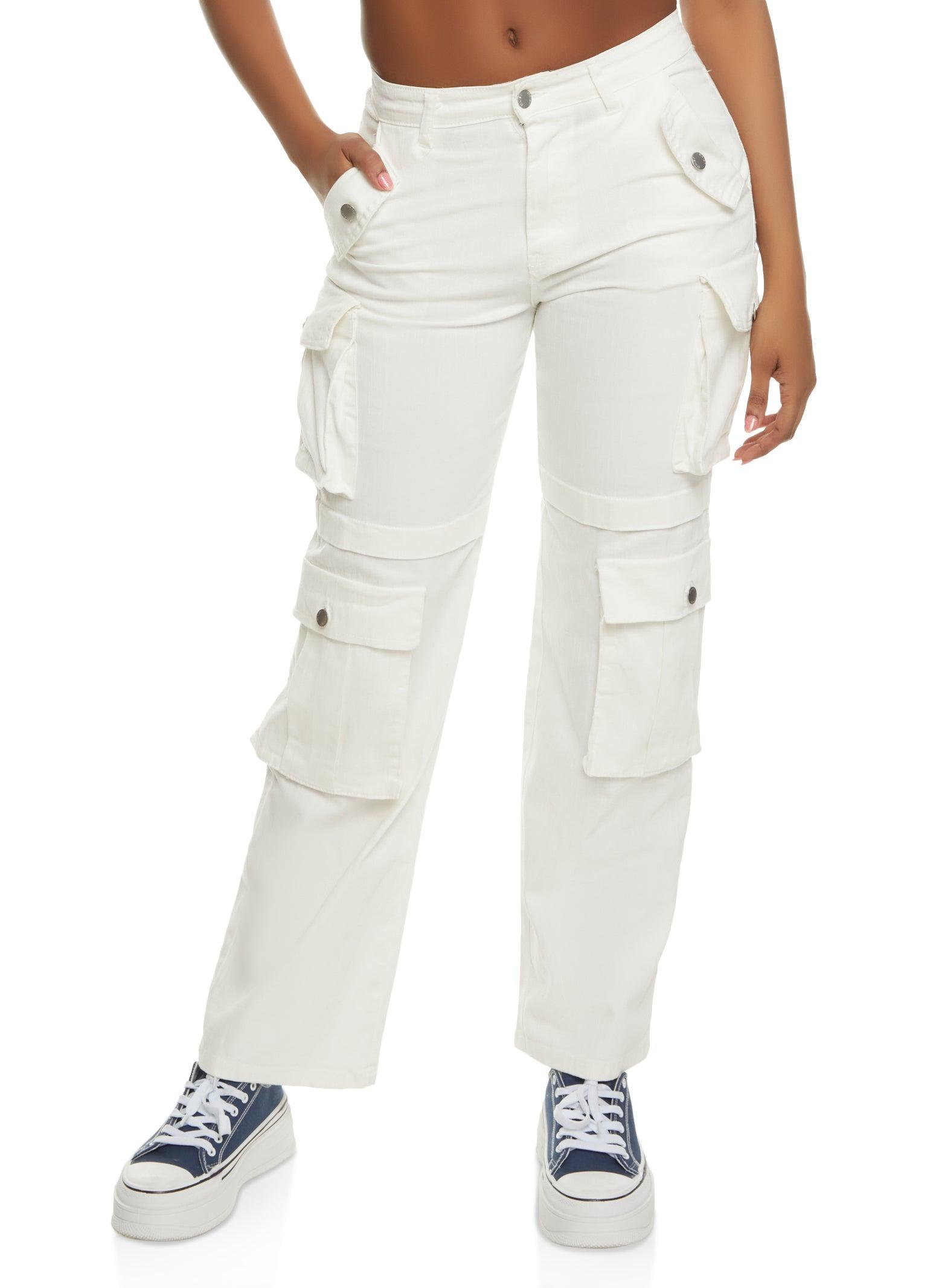 Womens Daisy Four Cargo Pocket Straight Leg Pants Product Image