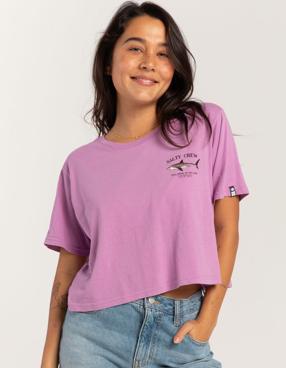 SALTY CREW Bruce Womens Crop Tee Product Image