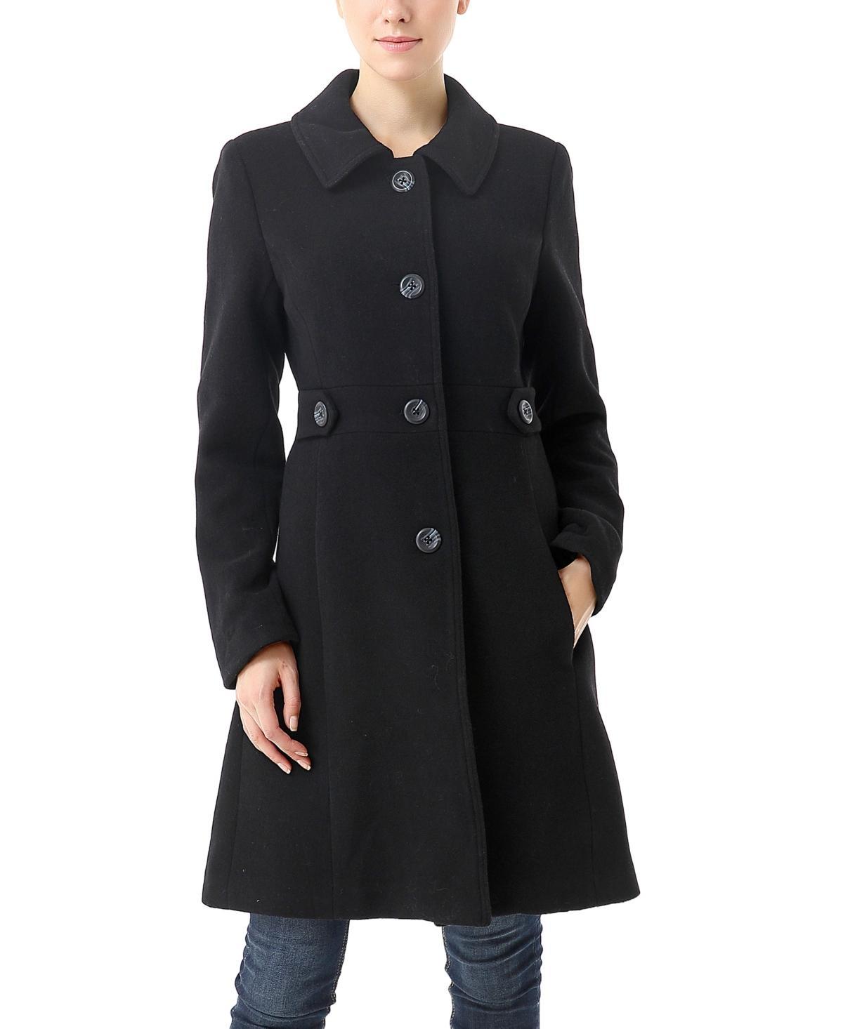 Womens Heather Wool Walking Coat Product Image