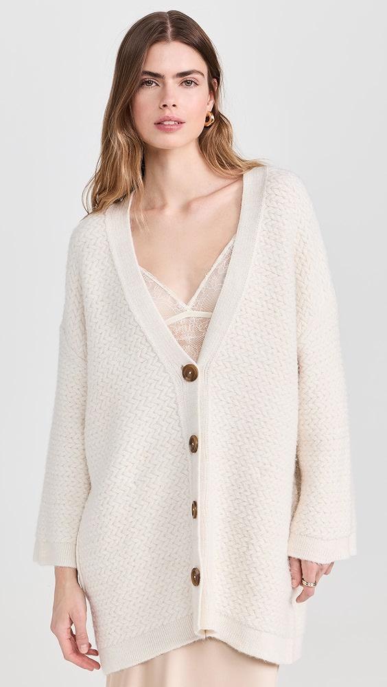 Free People Herringbone Stitch Kimono | Shopbop Product Image