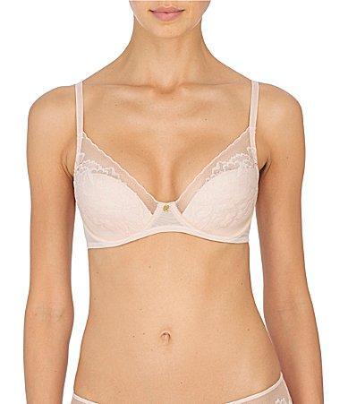 Womens Flora Lace Plunge Bra Product Image