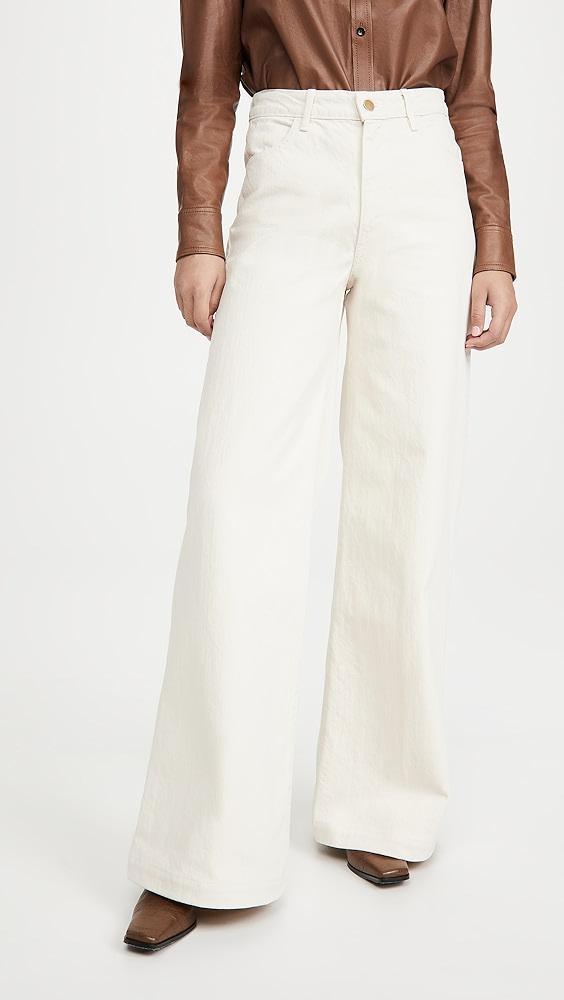 Triarchy High Rise Wide Leg Jeans | Shopbop Product Image