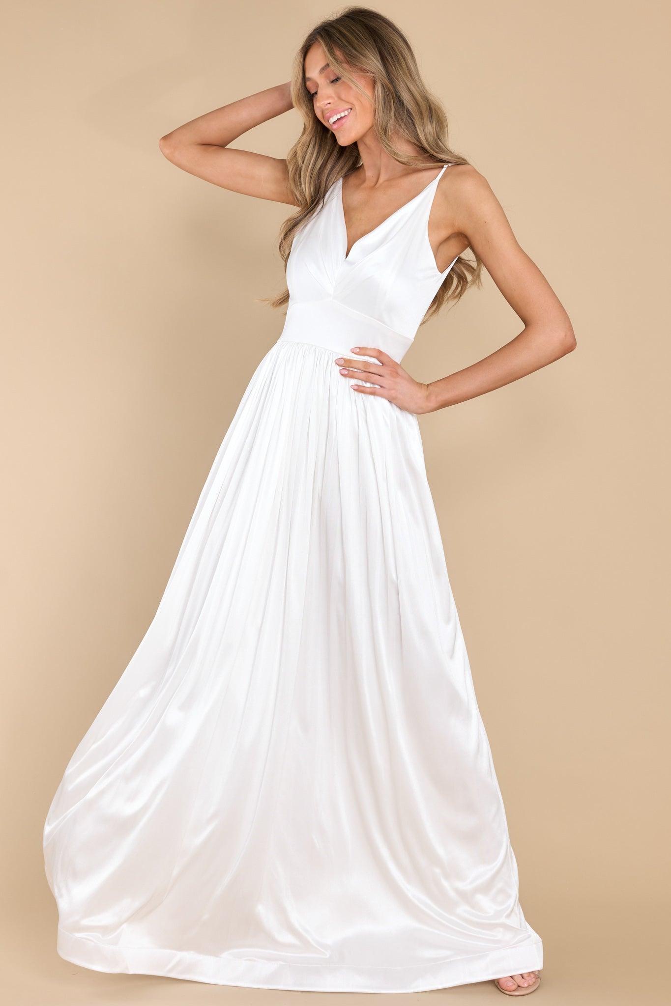 Catch The Wind Ivory Maxi Dress Product Image