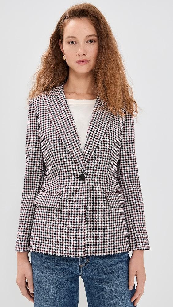 Madewell Slim Fitted Long Blazer | Shopbop Product Image