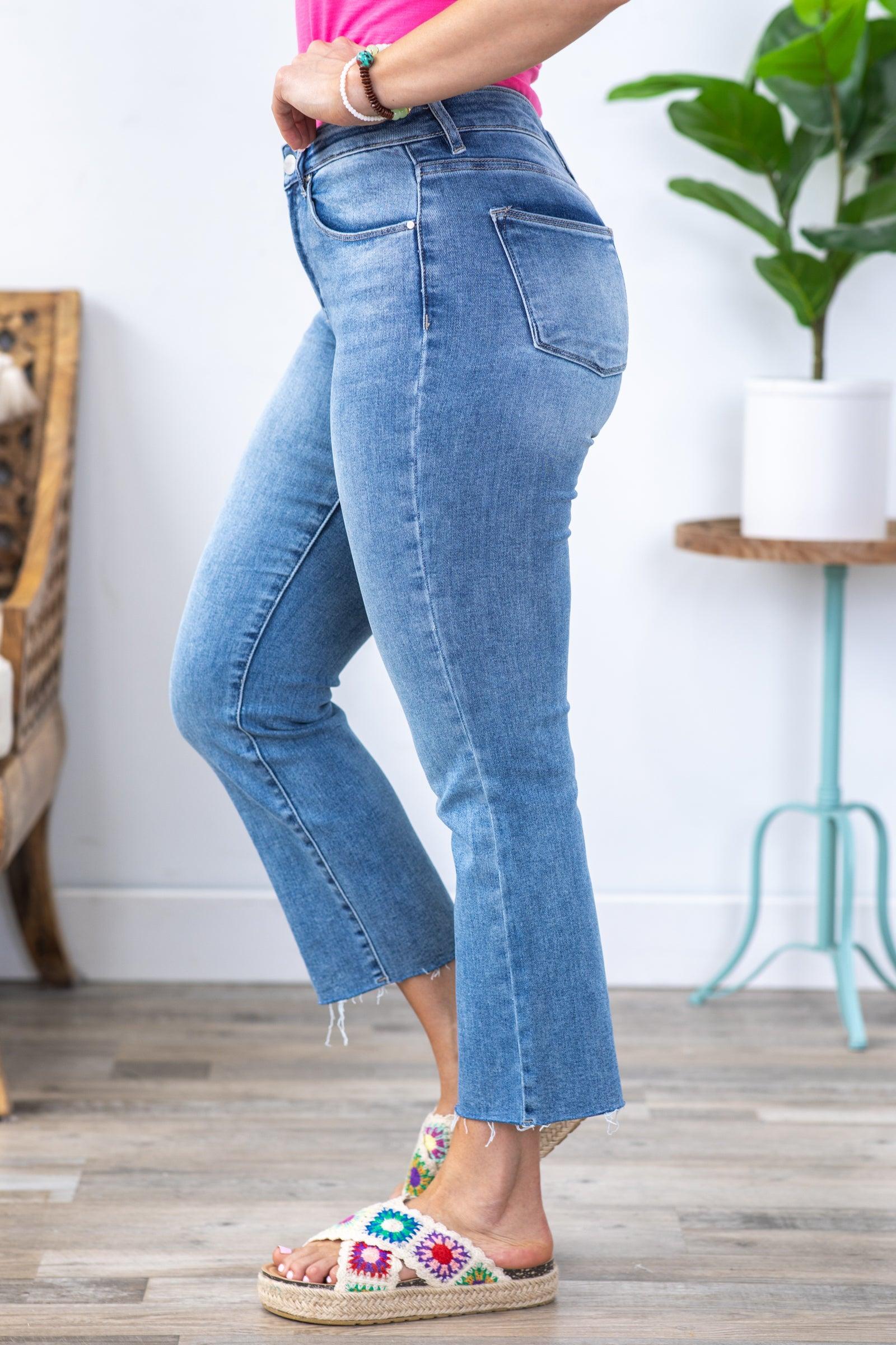 Vervet High Rise Straight Jeans Product Image