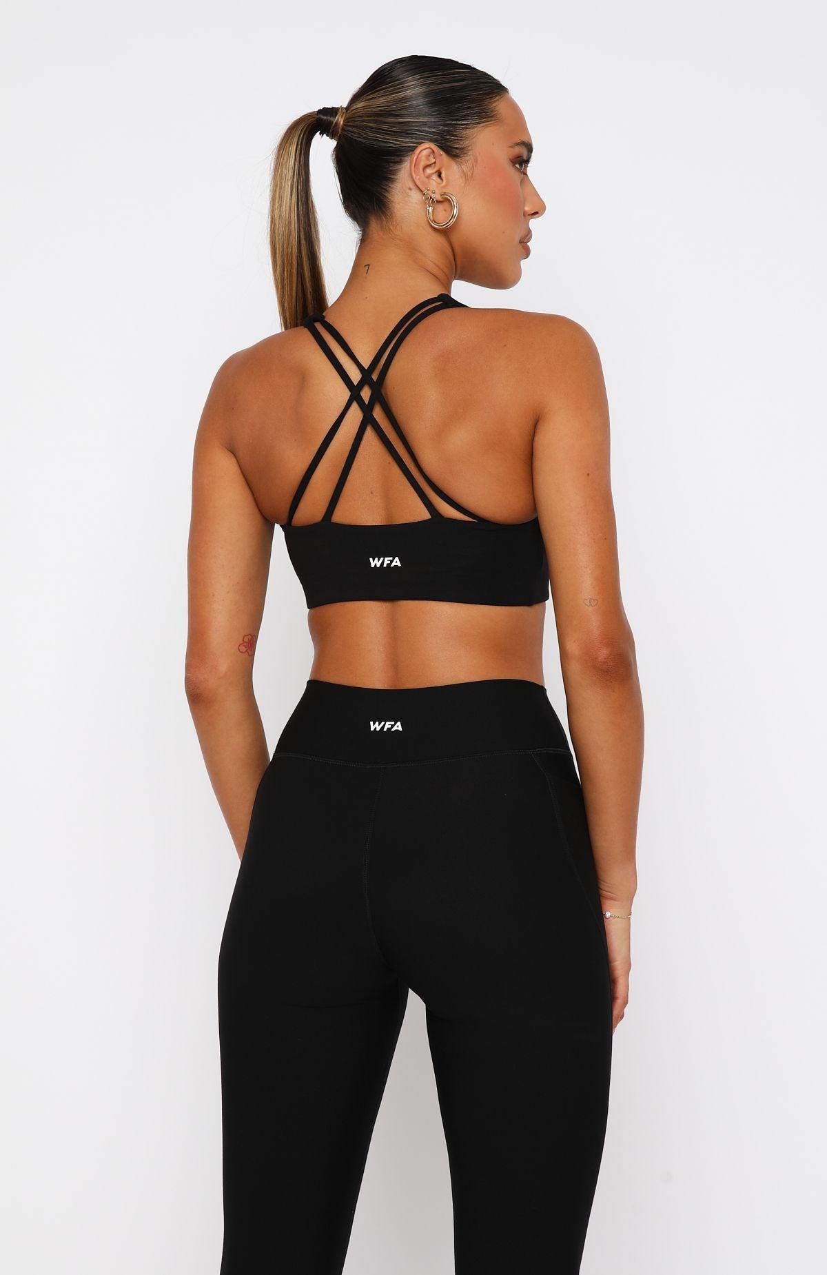 Stamina Sports Bra Black Product Image