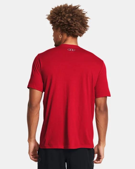 Men's UA Performance Cotton Collegiate Short Sleeve Product Image