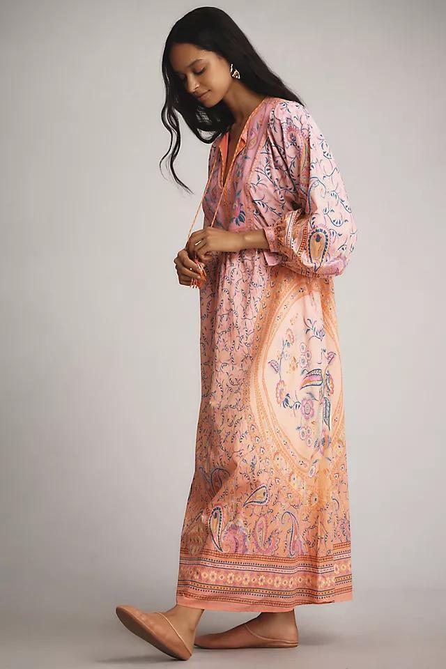 Farm Rio x Anthropologie Long-Sleeve Printed Maxi Dress Product Image