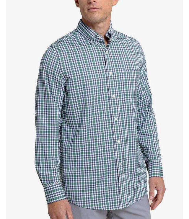 Southern Tide Brrr° Intercoastal Performance Stretch Haywoodd Plaid Long Sleeve Woven Shirt Product Image