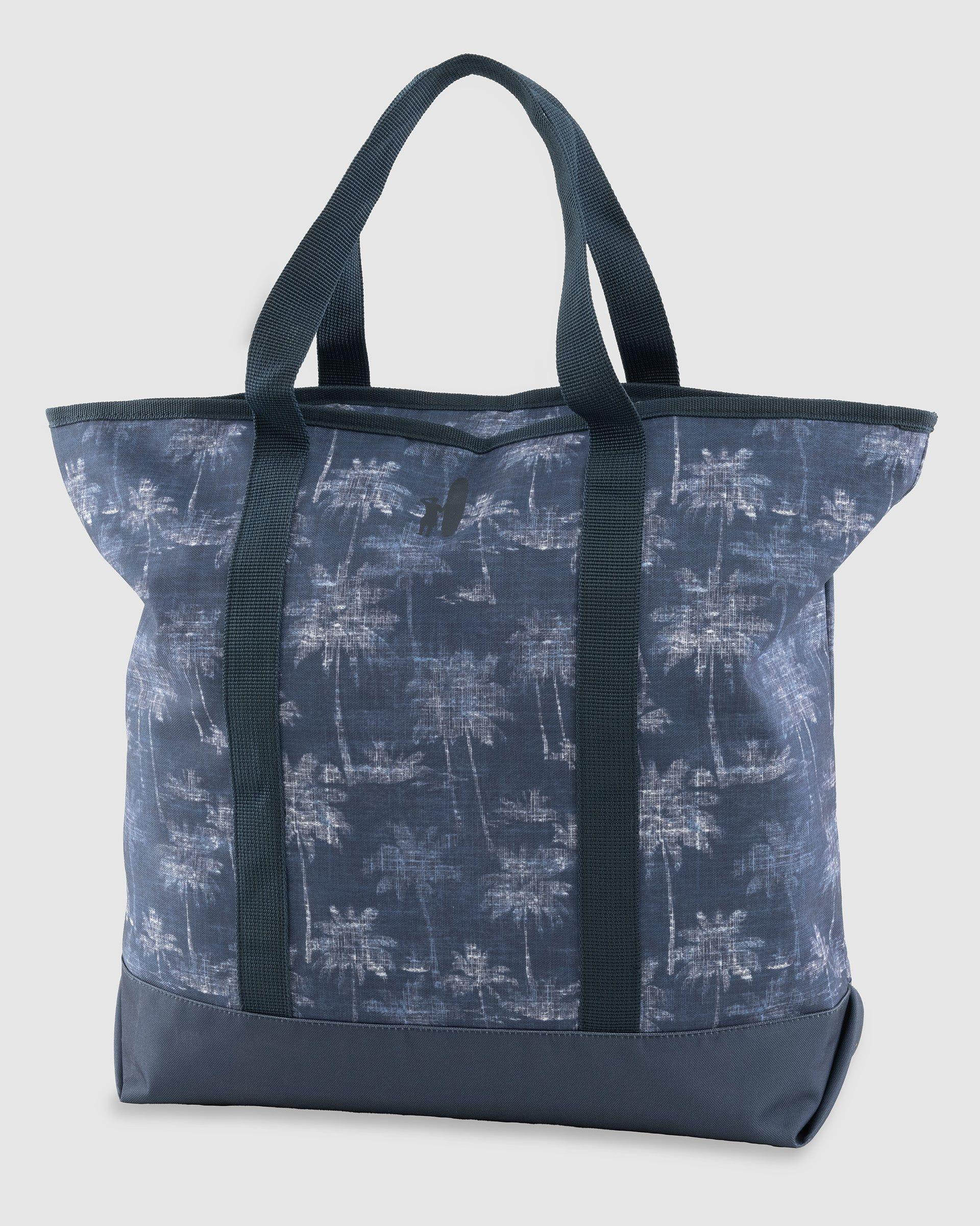 Palm Print Zip Tote Bag Product Image