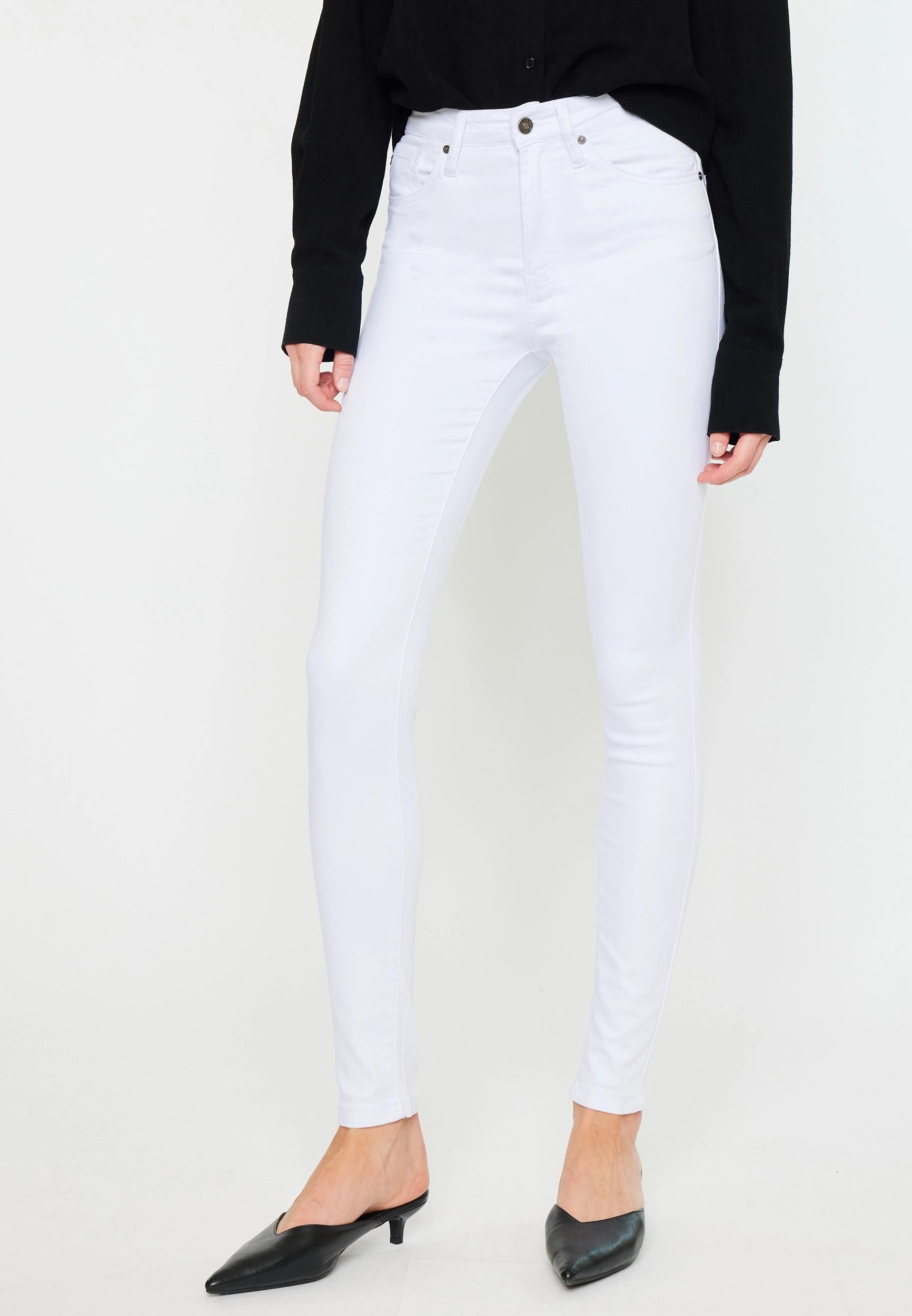 Kancan Kancan Womens White High Rise Skinny Jeans Size 24 - Maurices Product Image