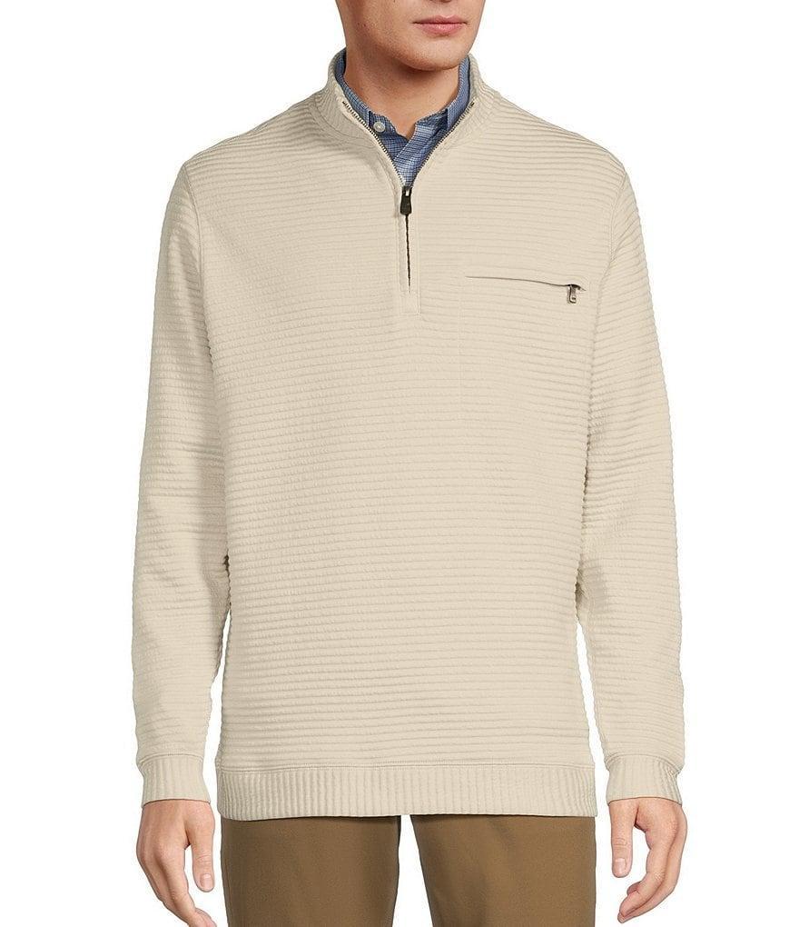 Hart Schaffner Marx The 1887 Club Collection Solid Ottoman Quarter-Zip product image