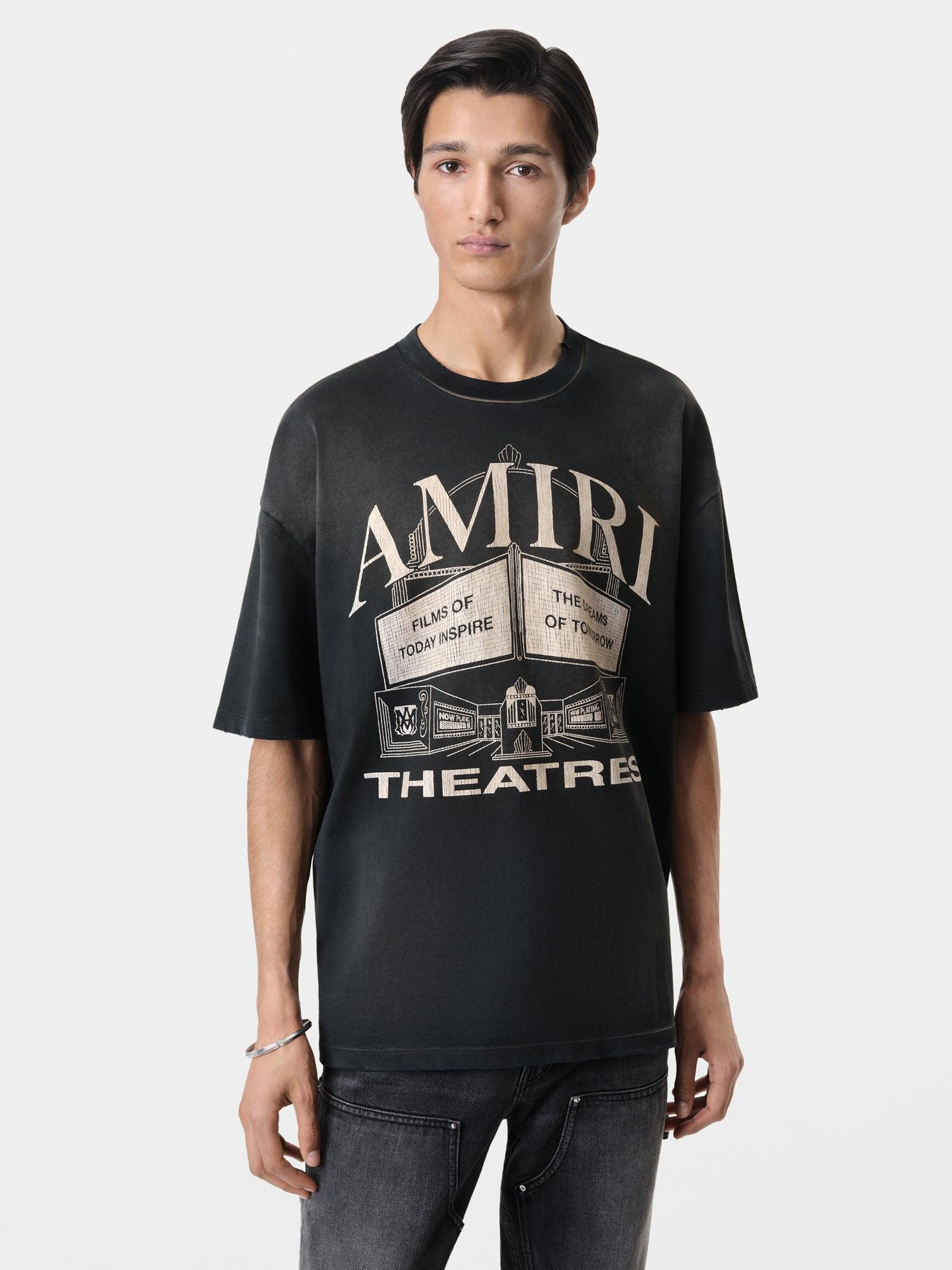 AMIRI THEATRES OVERSIZED TEE - Black Male Product Image