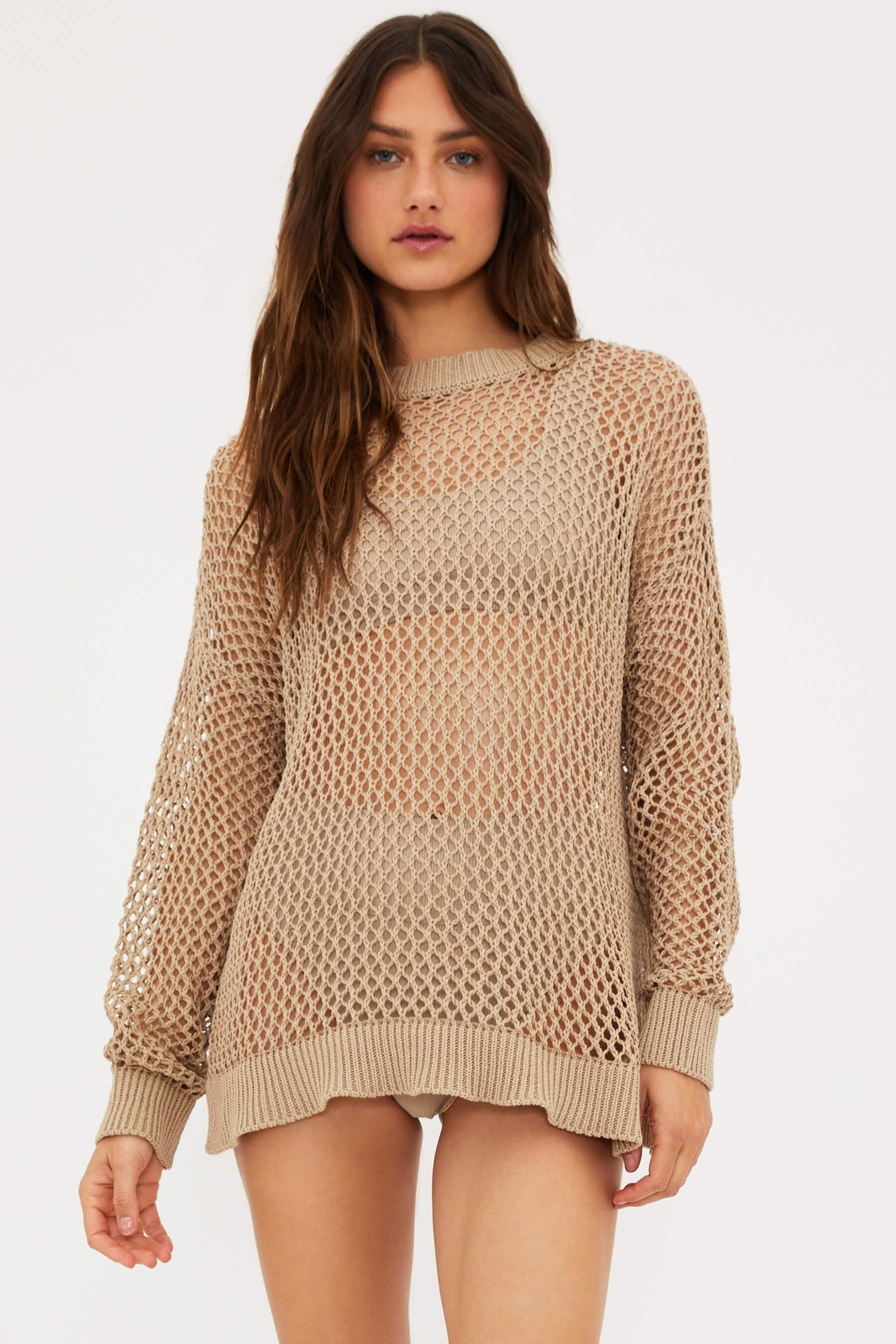 Hilary Sweater Tan Product Image