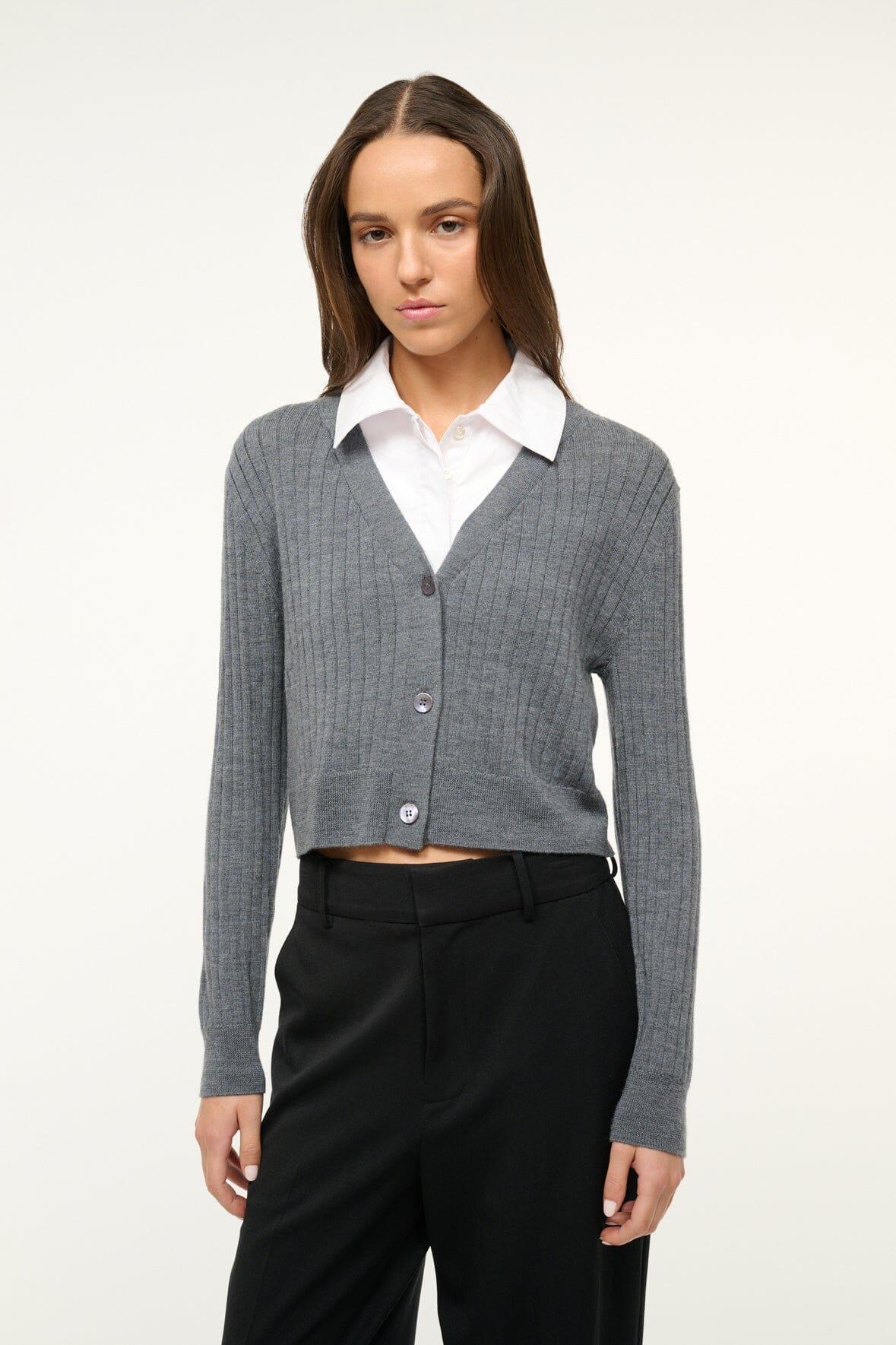 WALLIS SWEATER | CHARCOAL WHITE product image