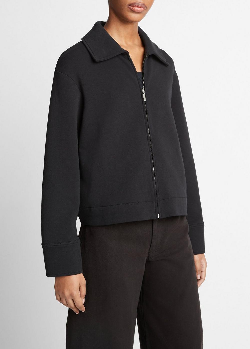 Zip-Up Collared Jacket Product Image