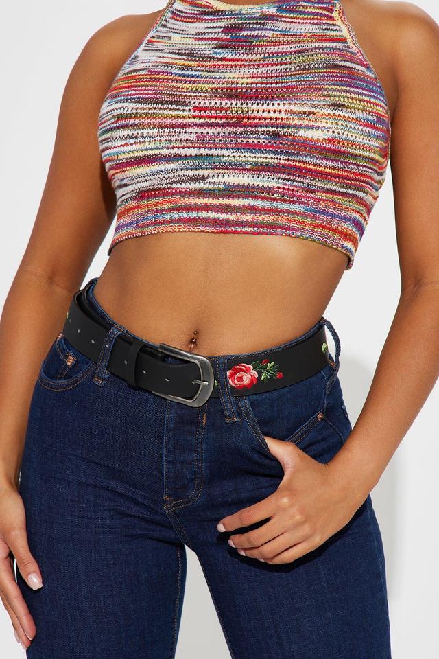 Send Roses Belt - Black Product Image