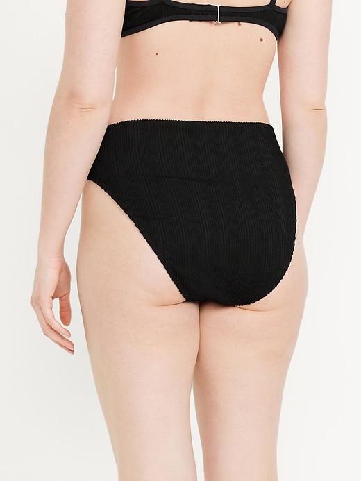 Extra High-Waisted French-Cut Bikini Swim Bottoms Product Image