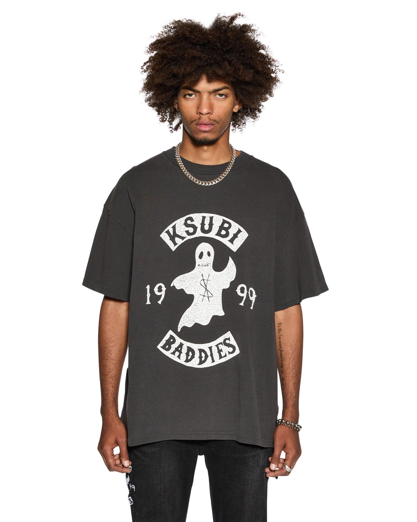 BADDIES EKCESS SS TEE FADED BLACK Male Product Image