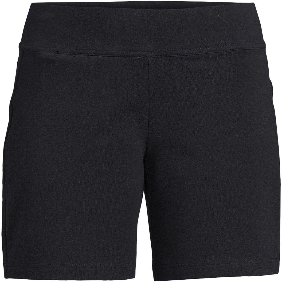 Womens Lands End Starfish 7-in. Midrise Pull-On Shorts Product Image