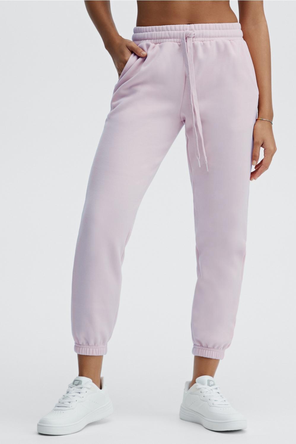 Fabletics Eco Go-To Sweatpant Womens purple plus Size 2X Product Image