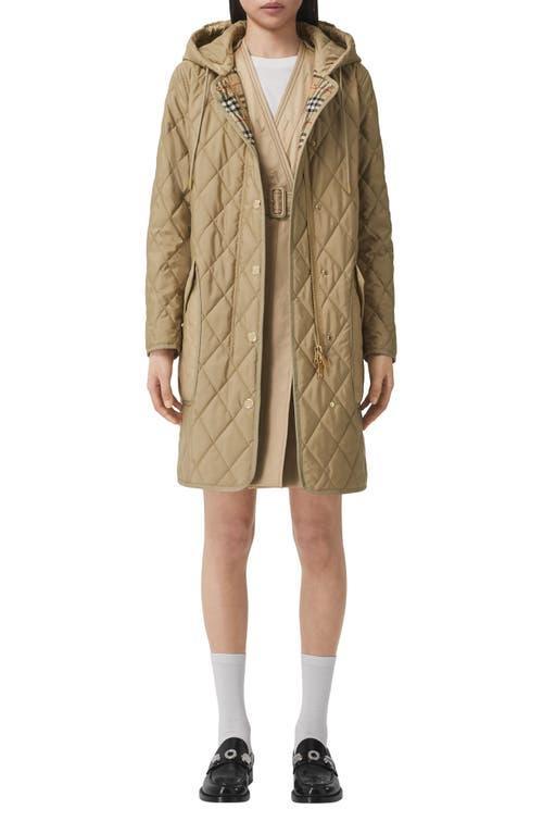 burberry Roxby Thermoregulated Quilted Coat Product Image