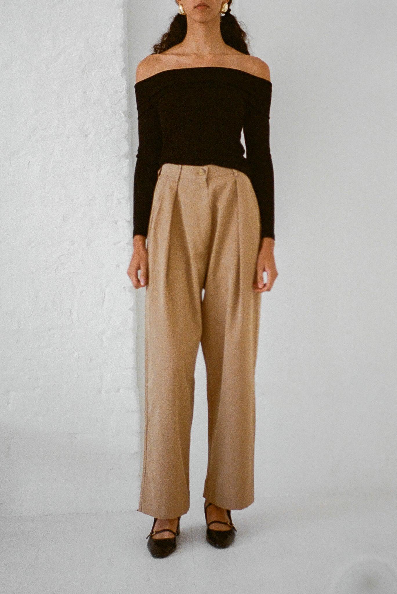 Studio Pant - Camel Product Image