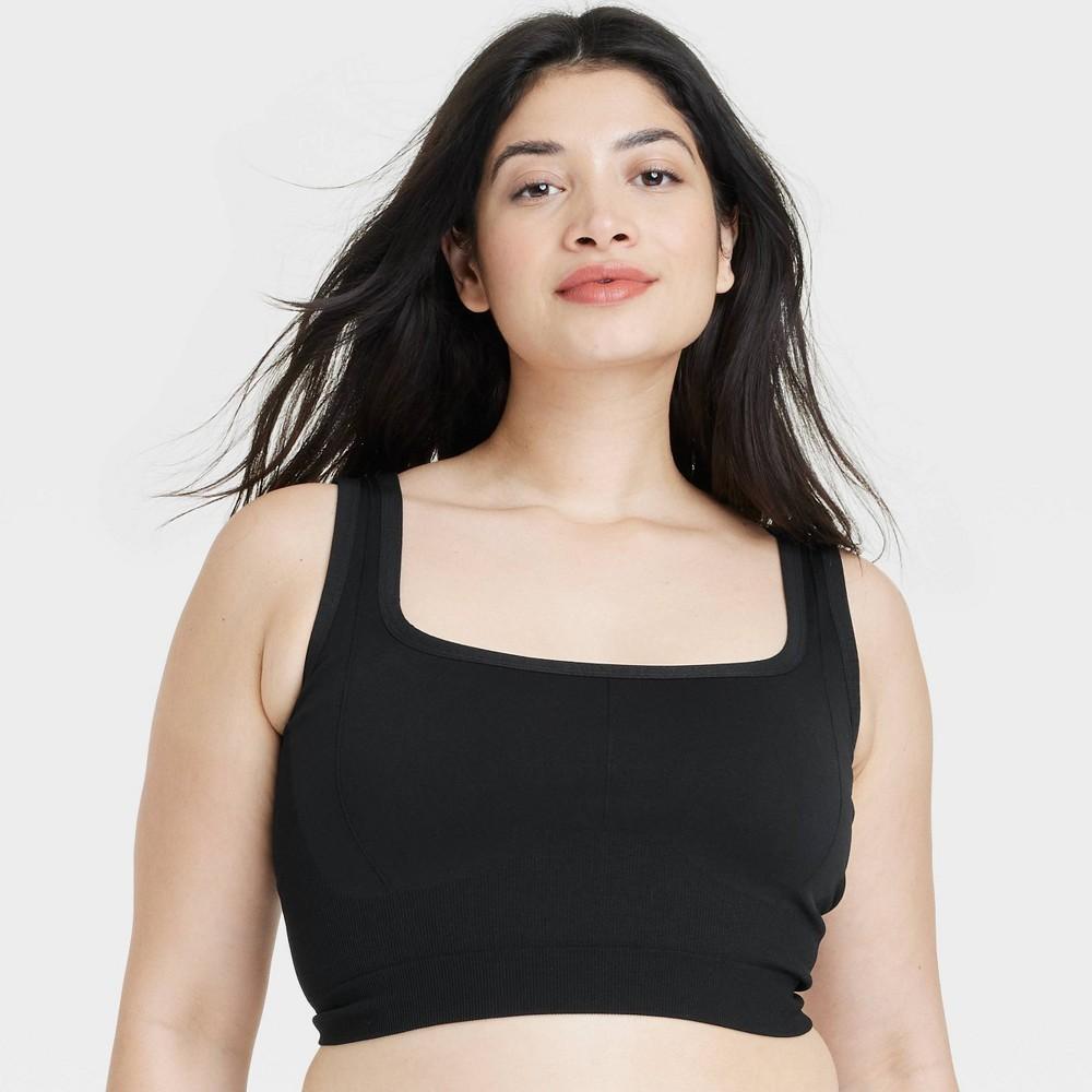 Womens Seamless Brami - Colsie Black 2X Product Image