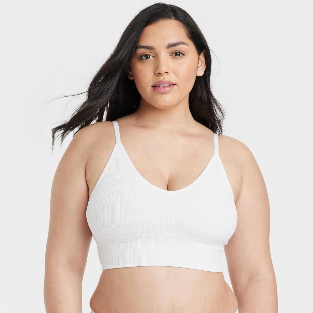 Womens Seamless Brami - Auden White XS Product Image