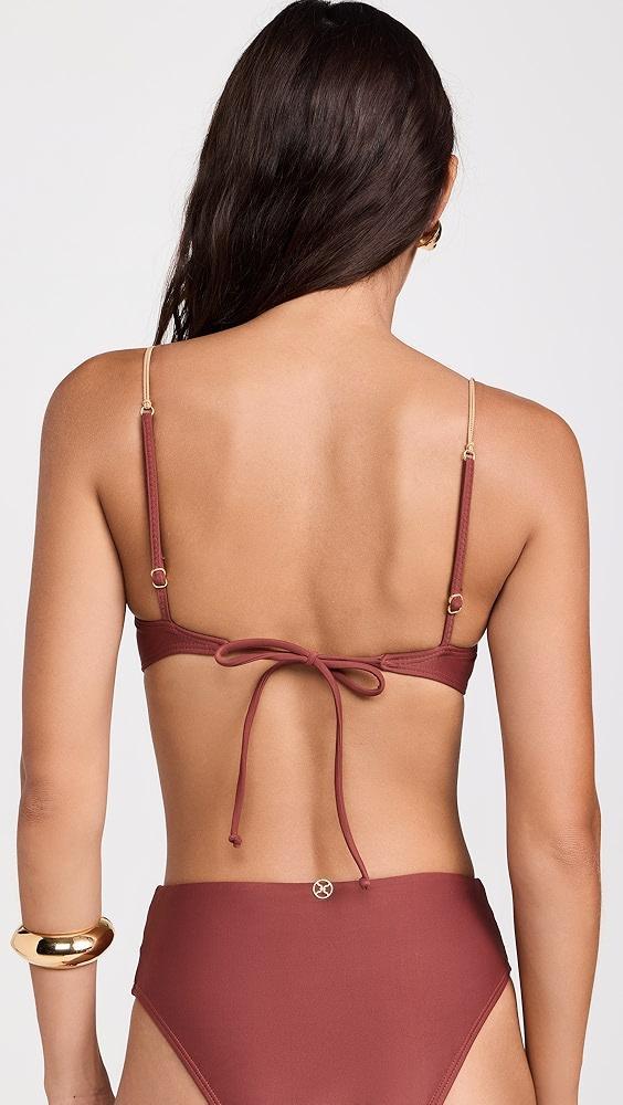 ViX Swimwear Solid Basic Bra Top | Shopbop Product Image