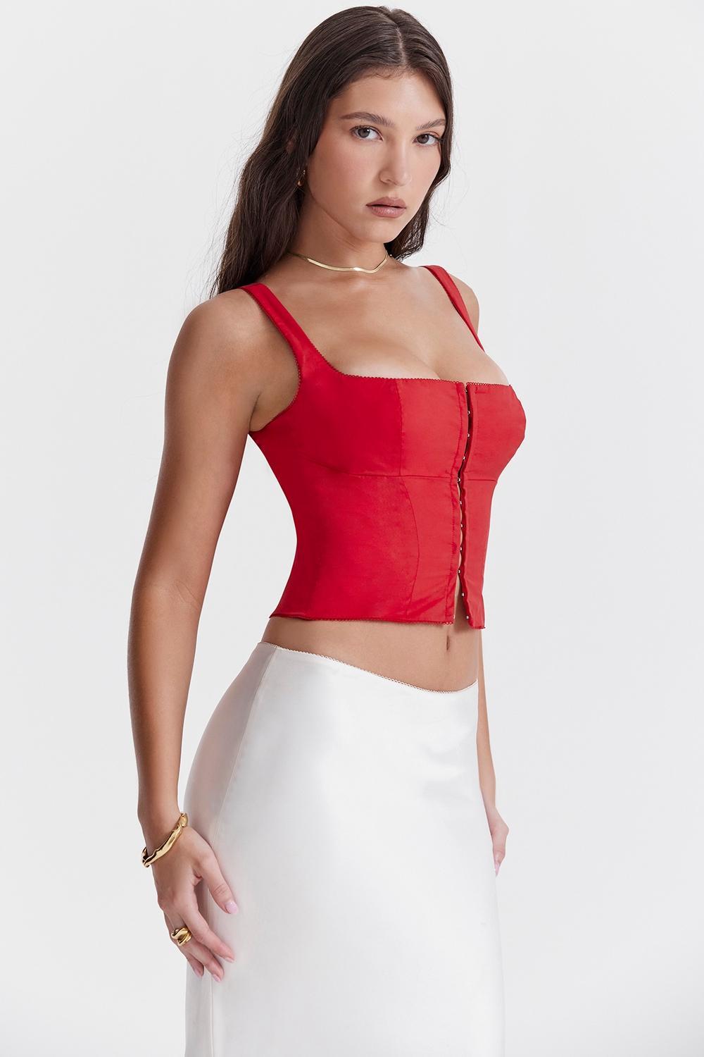 Pia Cherry Corset Product Image