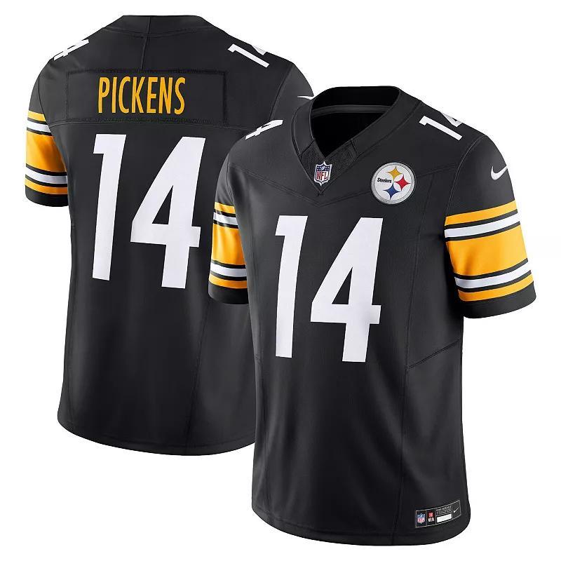 Nike Mens George Pickens Pittsburgh Steelers Vapor F.u.s.e. Limited Jersey - Black, White Product Image