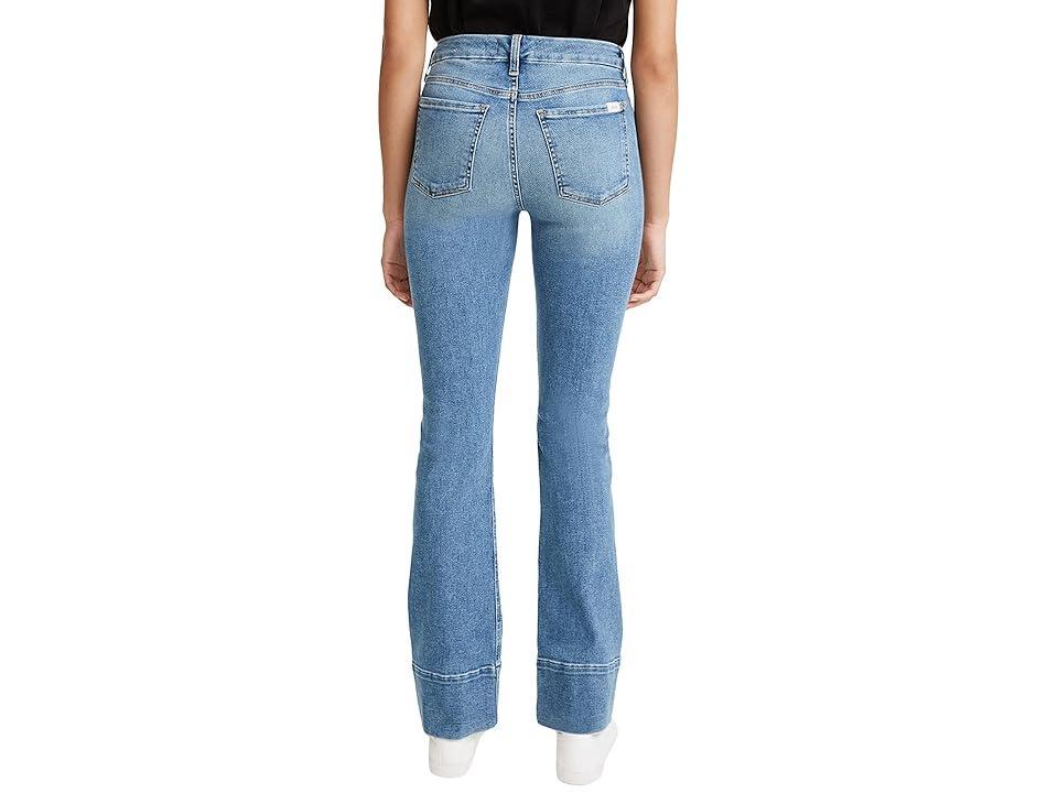 JEN7 Slim Bootcut w/ High Hem (Vintage Cove) Women's Jeans Product Image