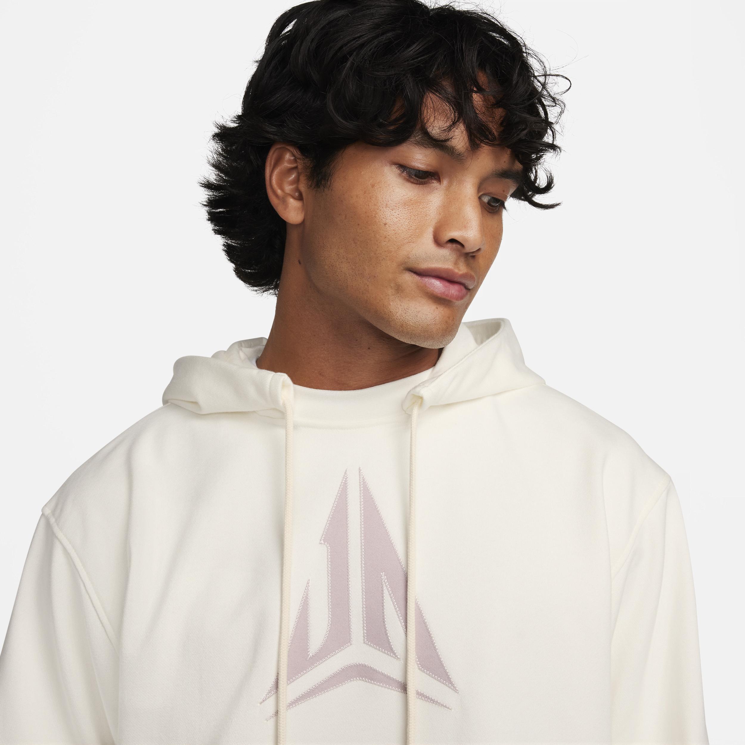 Nike Mens Nike Ja Morant Dri-FIT Standard Issue Pullover - Mens Platinum Violet/Sail Product Image