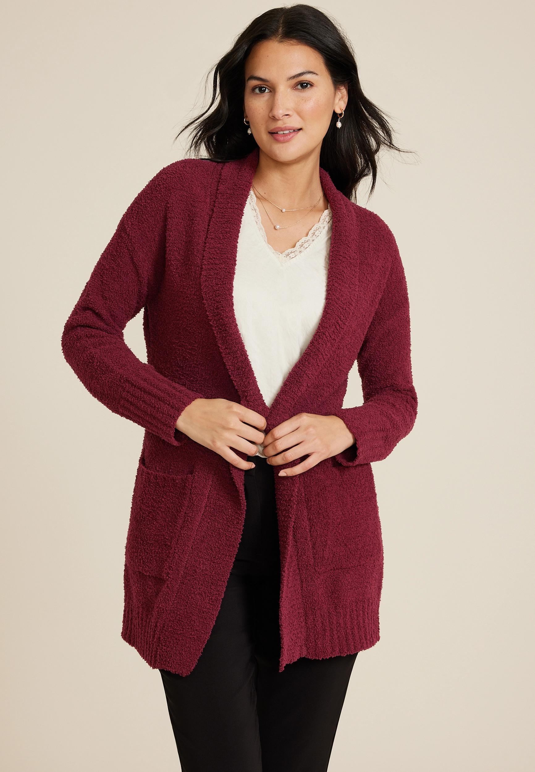 Teddy Knit Pocket Cardigan product image