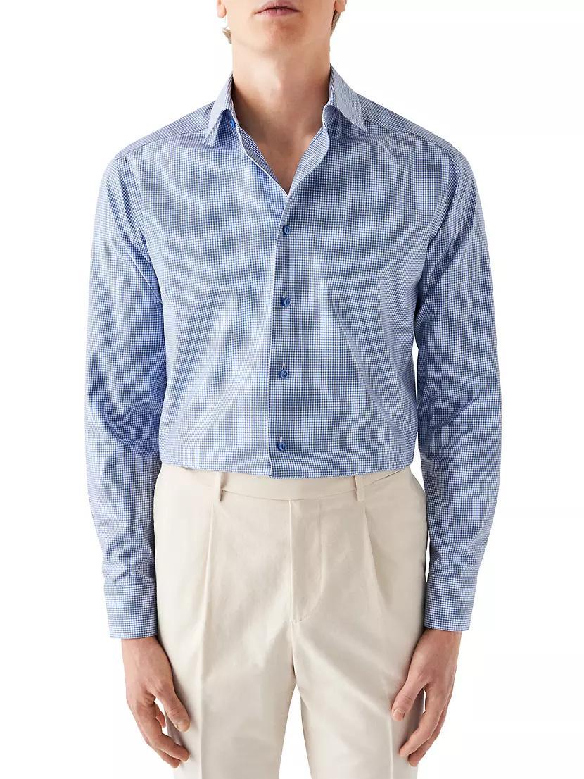 Slim-Fit Check Shirt Product Image