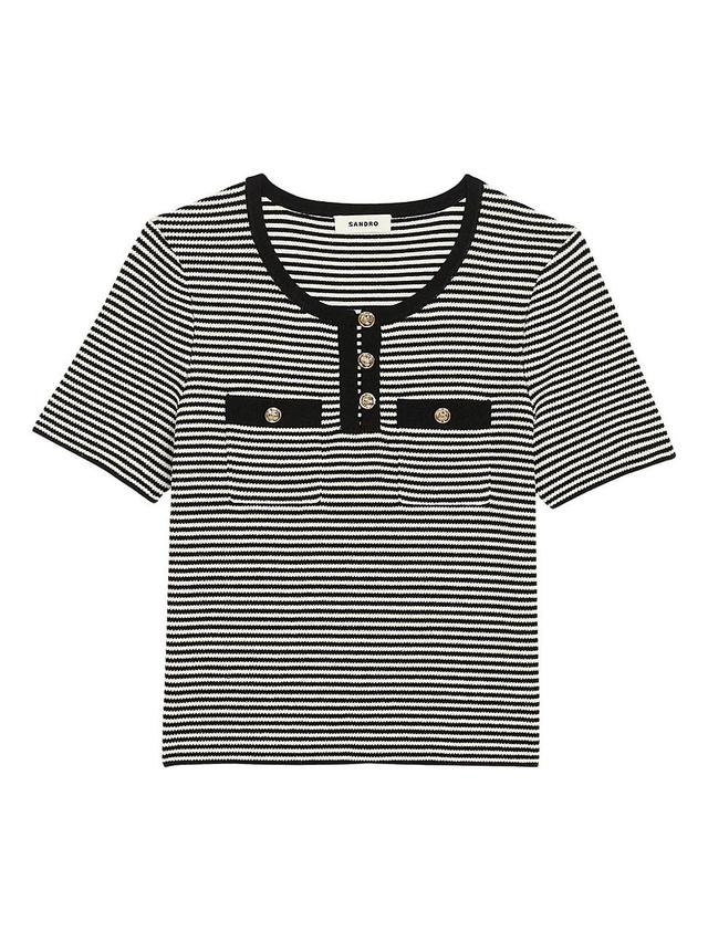 Womens Striped Jumper Product Image