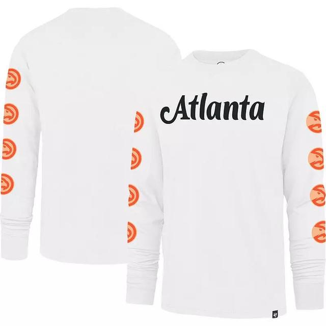 Mens 47 Atlanta Hawks City Edition Downtown Franklin Long Sleeve T-Shirt Product Image