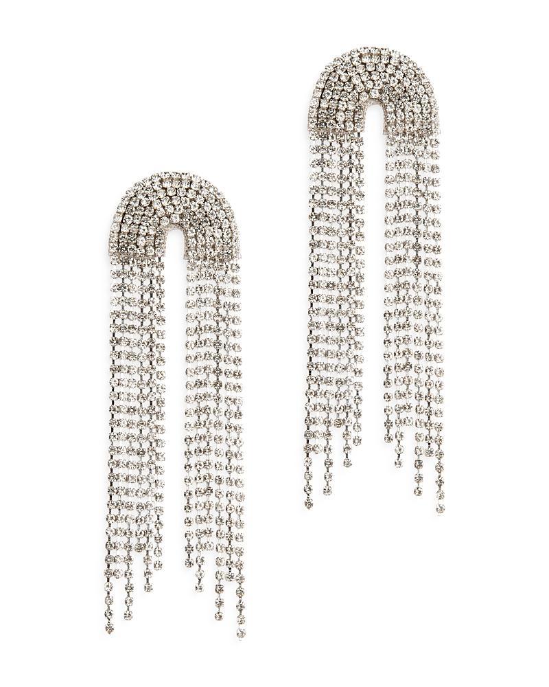 Deepa Gurnani Warren Crystal Drop Earrings Product Image