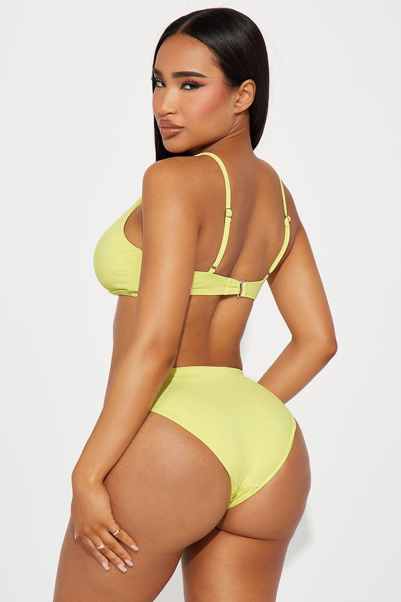 Island Summers O Ring 2 Piece Bikini - Lime Product Image