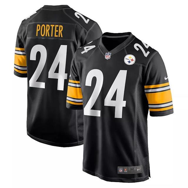 Mens Nike Joey Porter Jr. Black Pittsburgh Steelers 2023 Nfl Draft Pick Game Jersey - Black Product Image