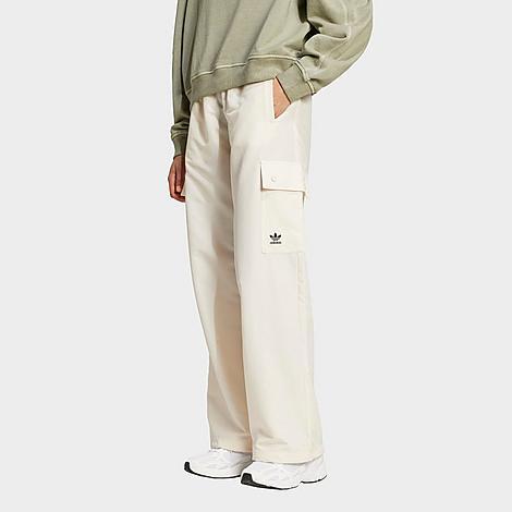 adidas Essentials Woven Cargo Pants Wonder White 2XS Womens Product Image