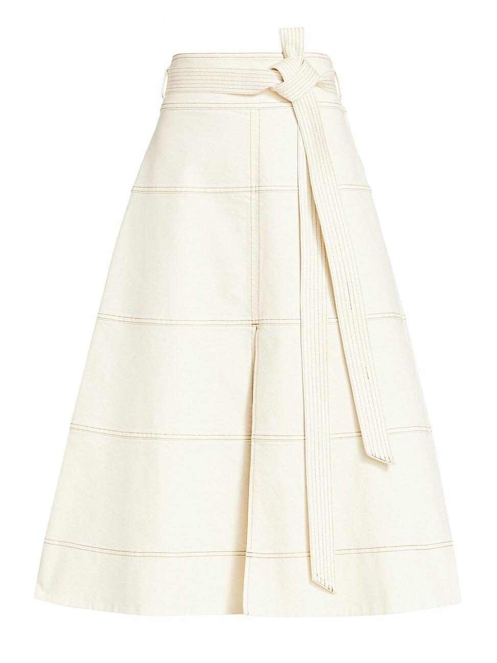 Womens Hudson Belted Maxi Skirt Product Image