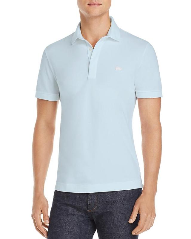 Lacoste Stretch Cotton Paris Polo Navy Blue XL Product Image