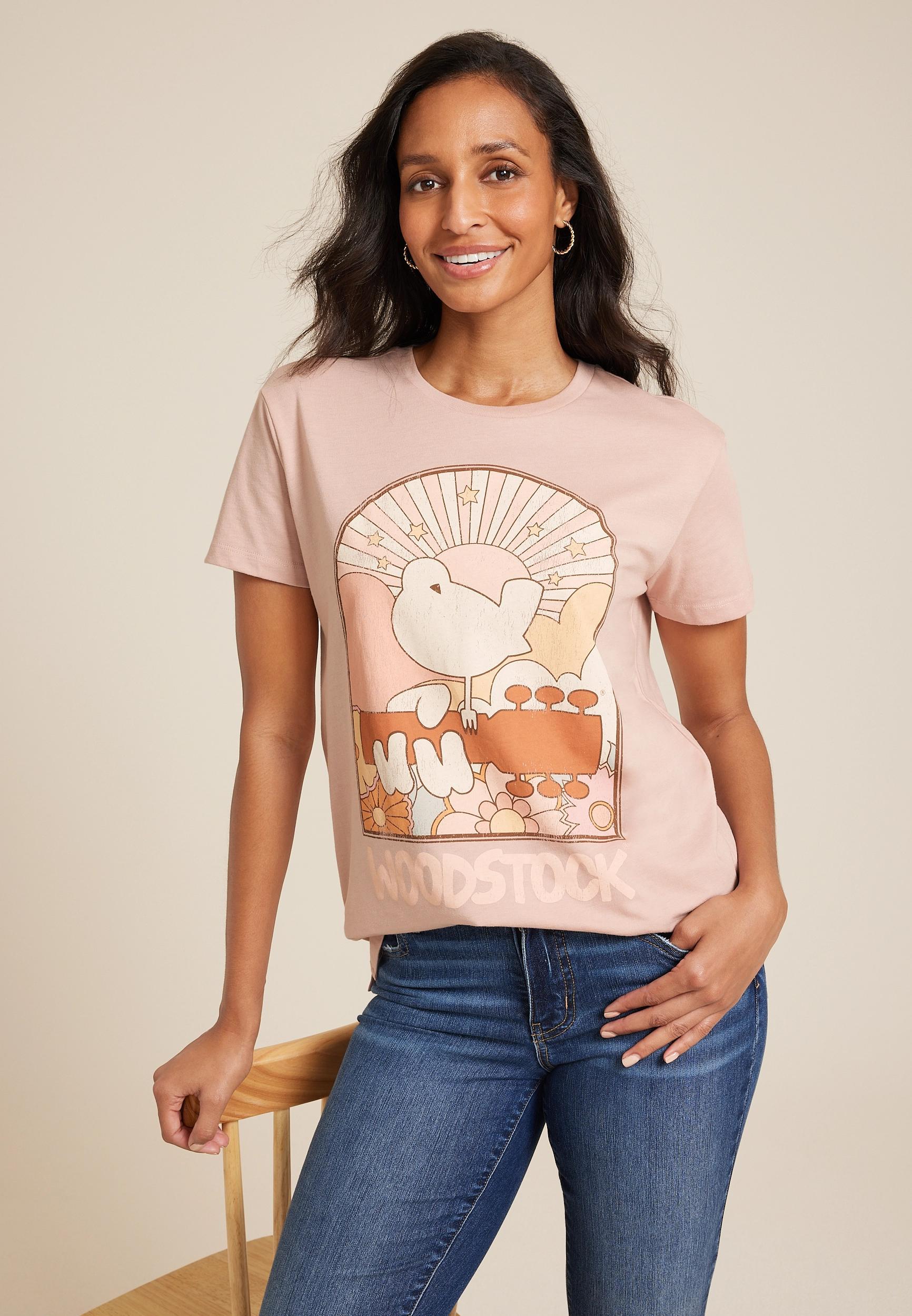 Woodstock Relaxed Fit Graphic Tee Product Image