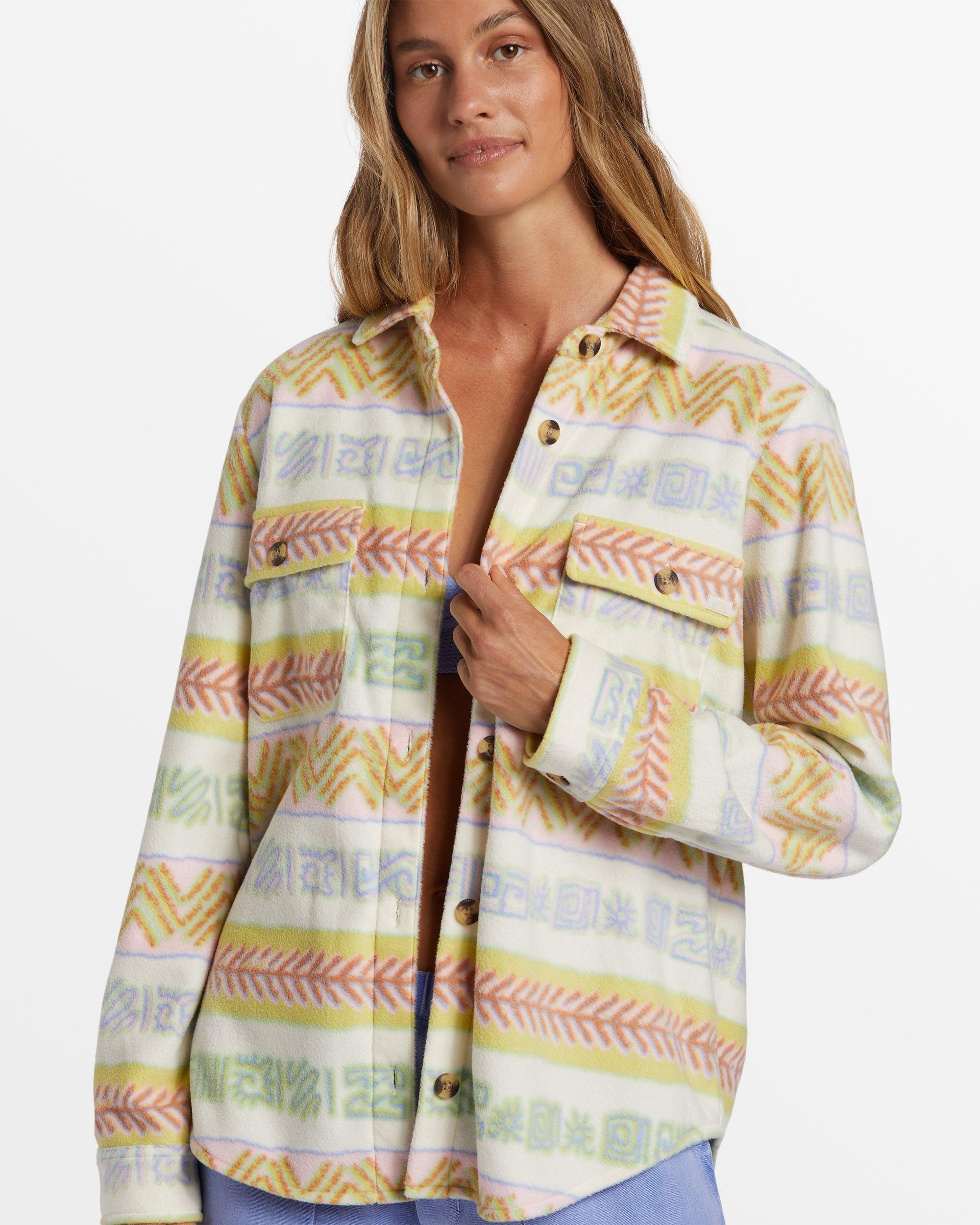 Forge Fleece Flannel Jacket - Multi Female Product Image